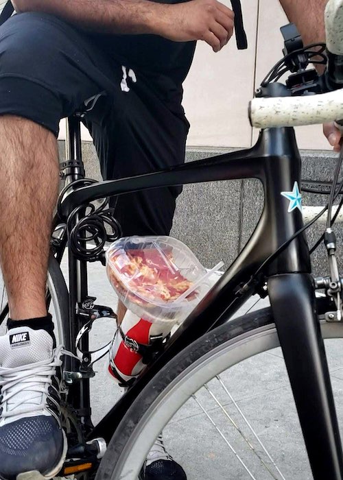 GoLidZ in bicyle bottle holder